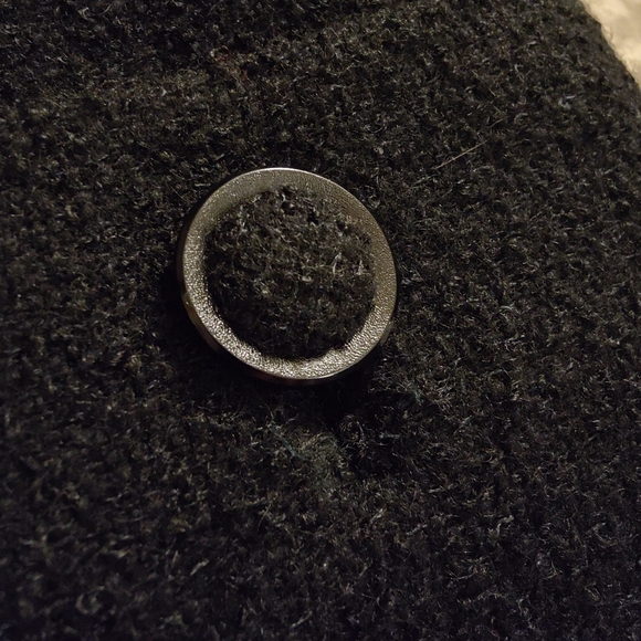 Vintage 60's Betty Rose Fur Collar Black Wool Boucle Coat - Picture 4 of 12